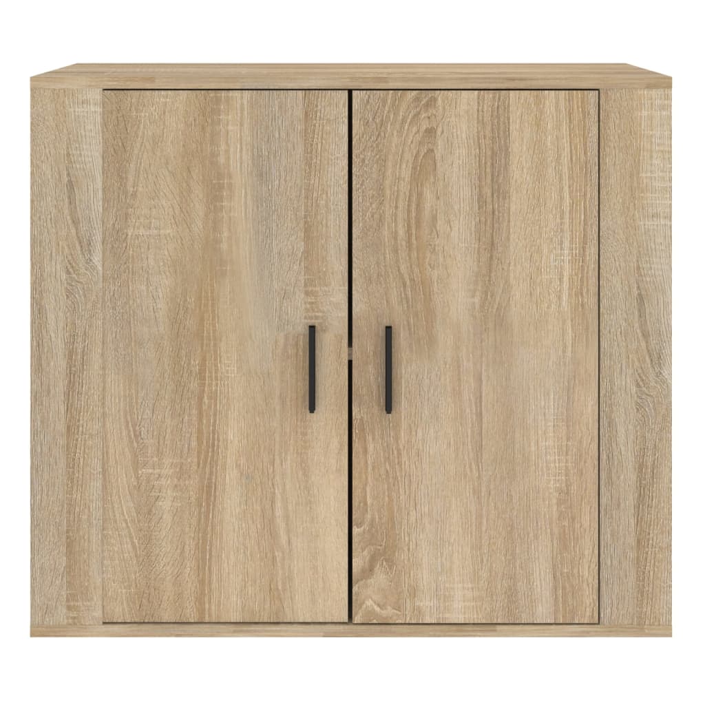 vidaXL Dulap, stejar sonoma, 80x33x70 cm, lemn compozit