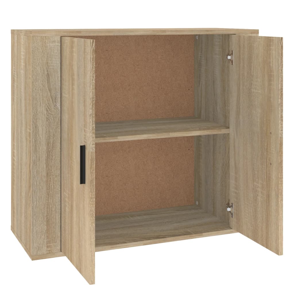 vidaXL Dulap, stejar sonoma, 80x33x70 cm, lemn compozit