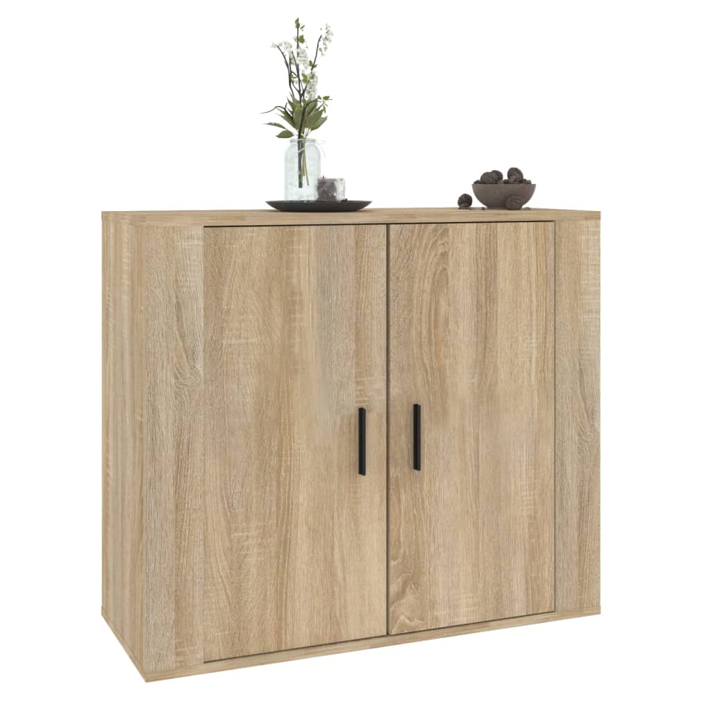 vidaXL Dulap, stejar sonoma, 80x33x70 cm, lemn compozit