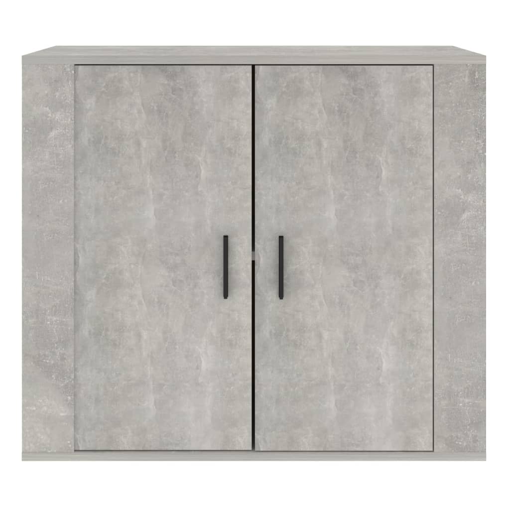 vidaXL Dulap, gri beton, 80x33x70 cm, lemn prelucrat