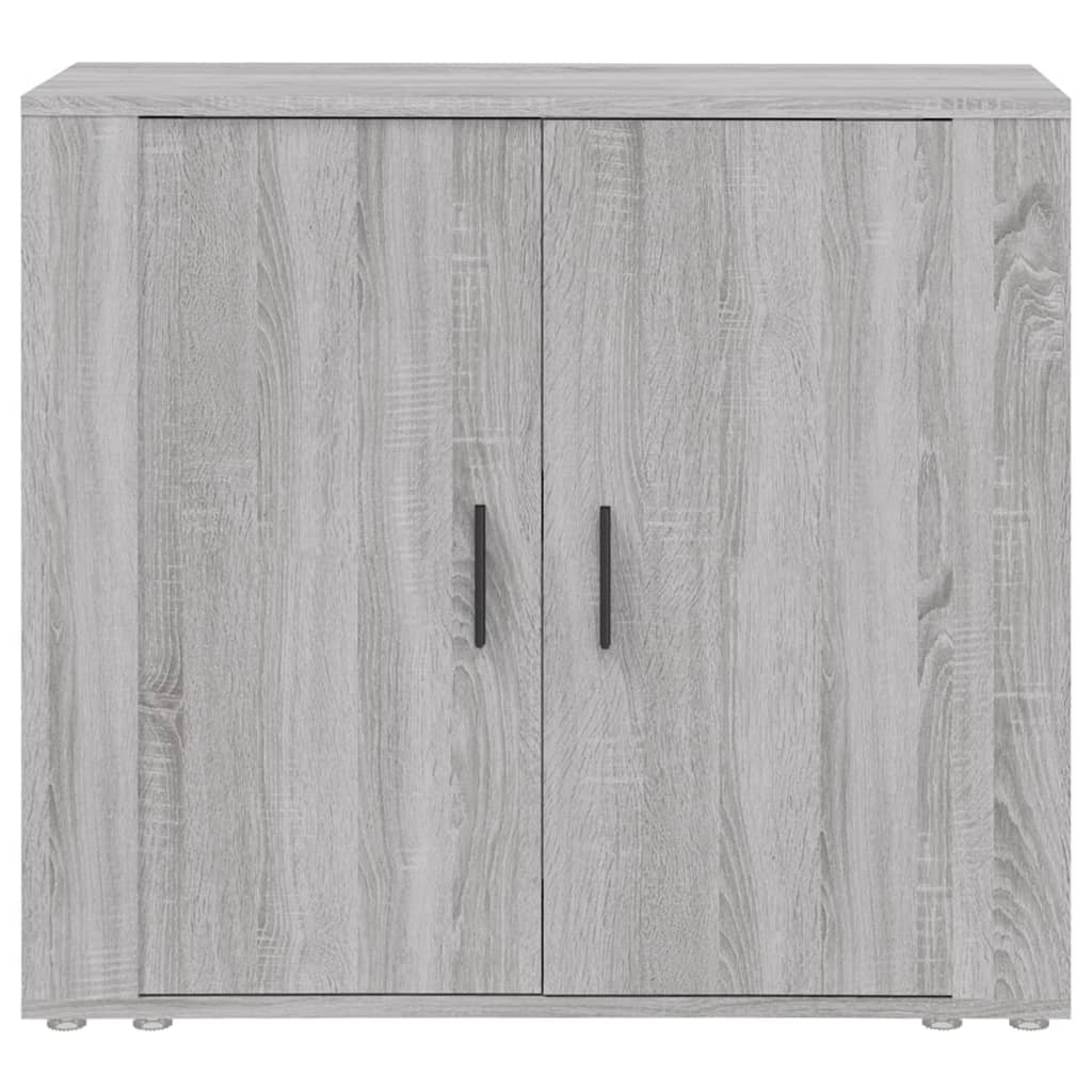vidaXL Dulap, gri sonoma, 80x33x70 cm, lemn compozit vidaXL Dulap, gri sonoma, 80x33x70 cm, lemn compozit