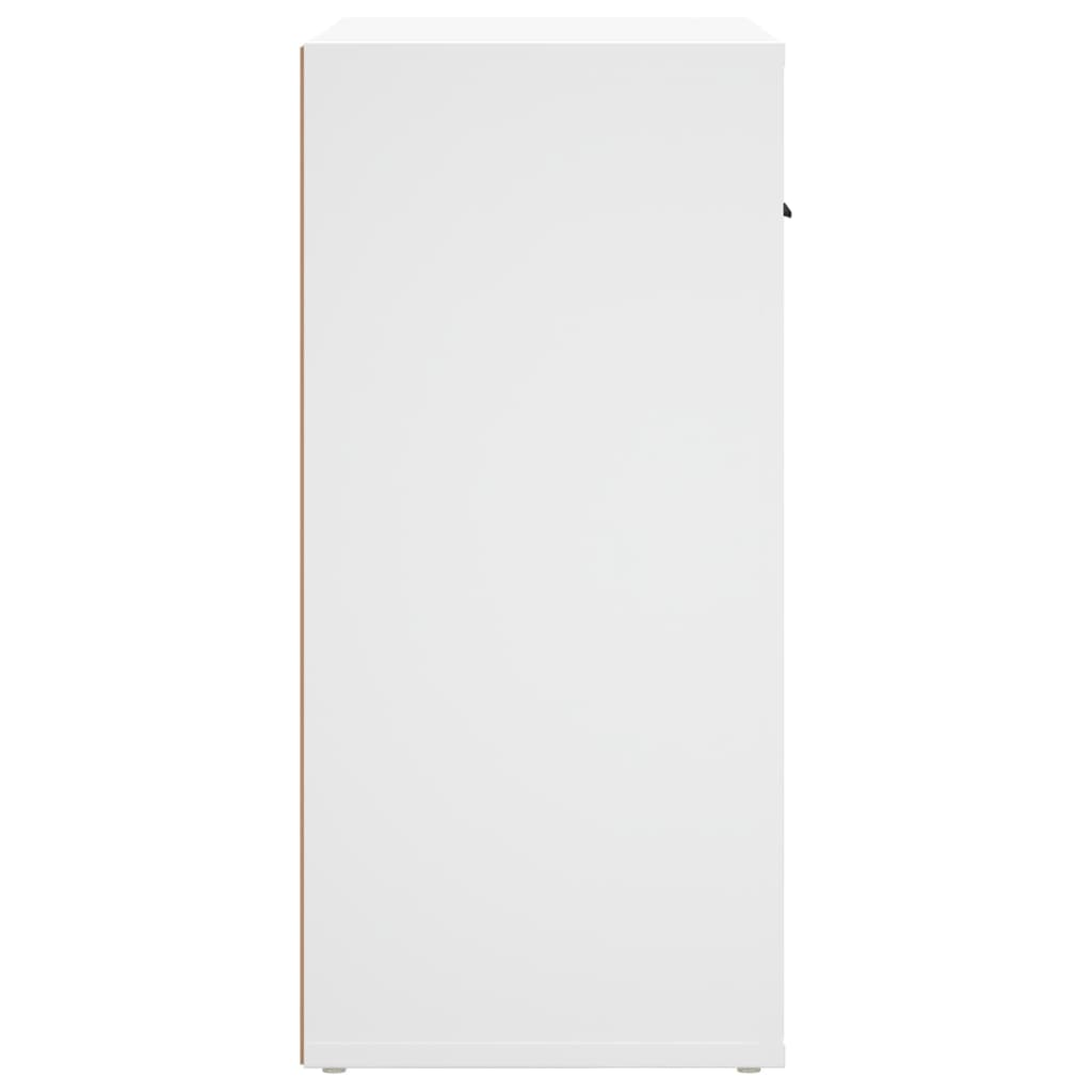 vidaXL Dulap, alb, 80x33x70 cm, lemn prelucrat
