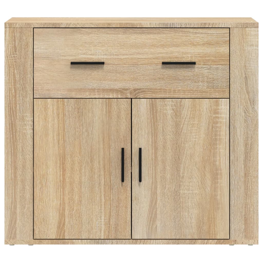 vidaXL Dulap, stejar sonoma, 80x33x70 cm, lemn compozit vidaXL Dulap, stejar sonoma, 80x33x70 cm, lemn compozit