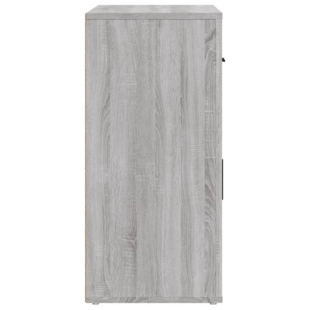 vidaXL Dulap, gri sonoma, 80x33x70 cm, lemn compozit vidaXL Dulap, gri sonoma, 80x33x70 cm, lemn compozit