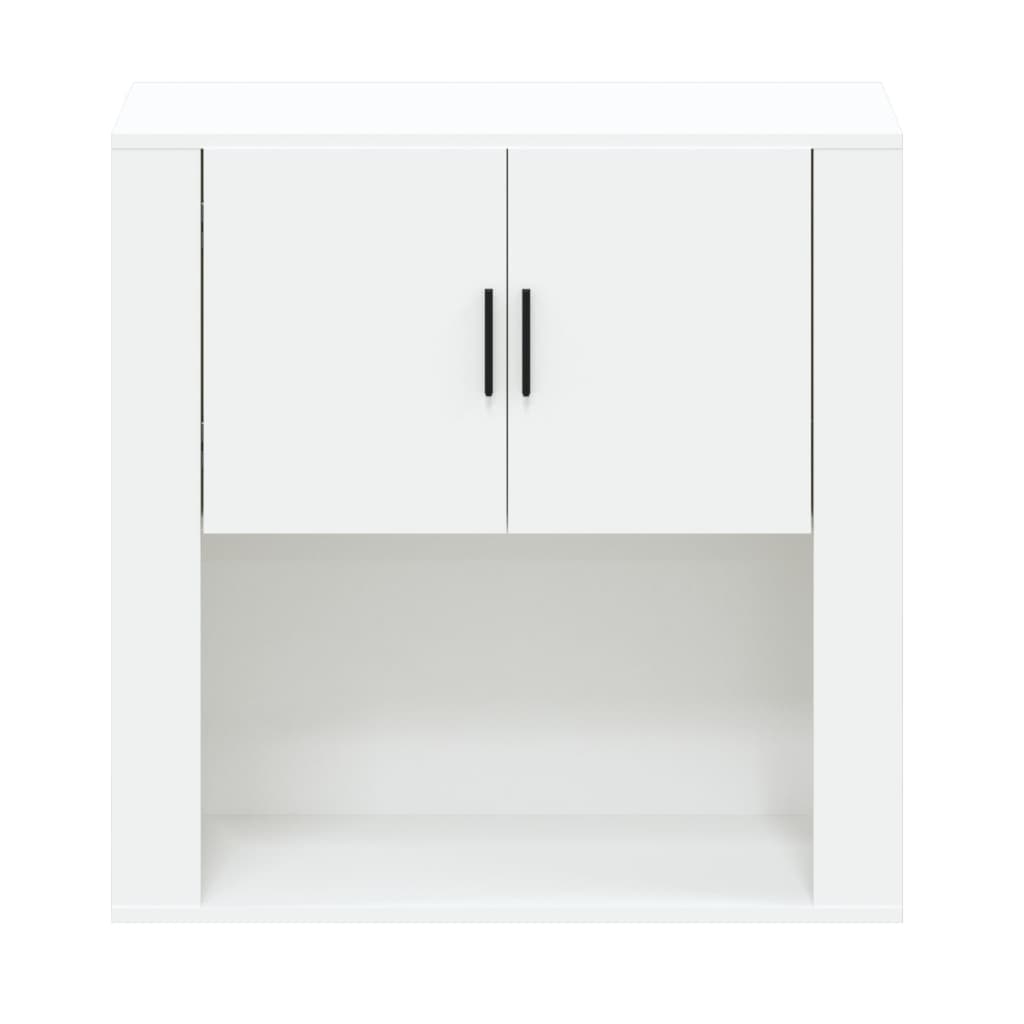 vidaXL Dulap de perete, alb, 80x33x80 cm, lemn prelucrat vidaXL Dulap de perete, alb, 80x33x80 cm, lemn prelucrat