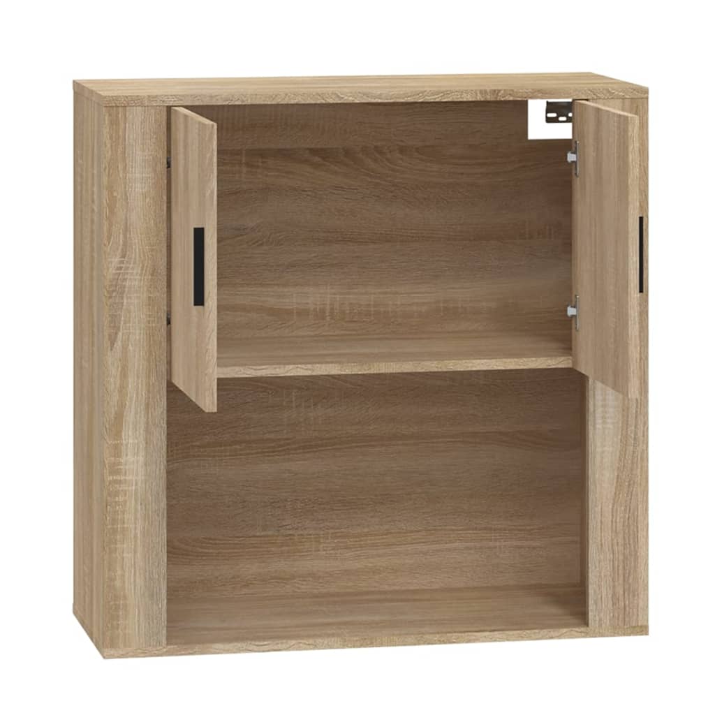 vidaXL Dulap de perete, stejar sonoma, 80x33x80 cm, lemn prelucrat vidaXL Dulap de perete, stejar sonoma, 80x33x80 cm, lemn prelucrat