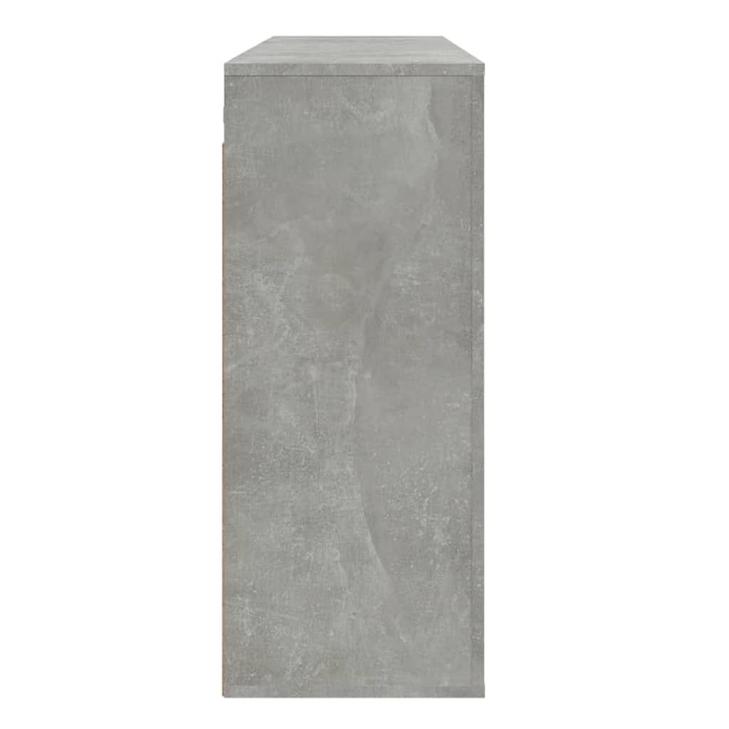 vidaXL Dulap de perete, gri beton, 80x33x80 cm, lemn prelucrat vidaXL Dulap de perete, gri beton, 80x33x80 cm, lemn prelucrat