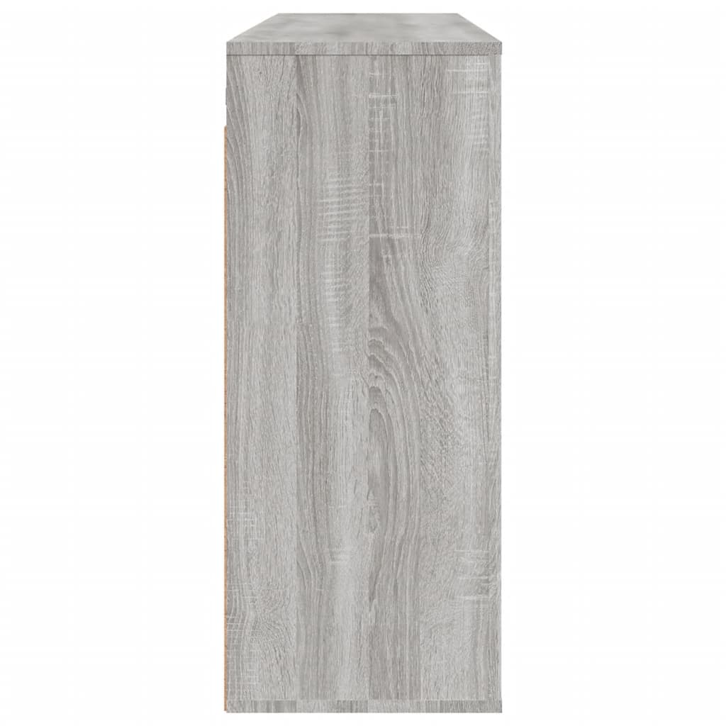 vidaXL Dulap de perete, gri sonoma,80x33x80 cm, lemn prelucrat vidaXL Dulap de perete, gri sonoma,80x33x80 cm, lemn prelucrat