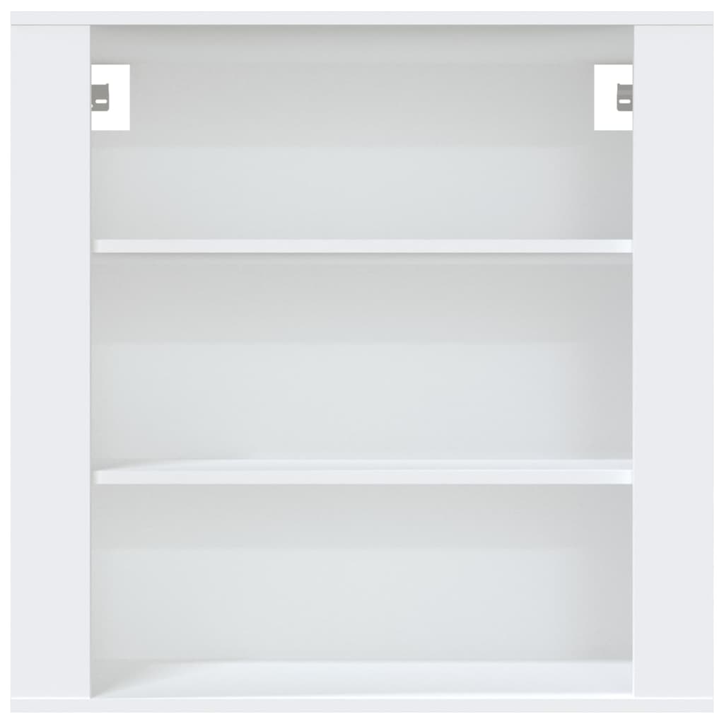 vidaXL Dulap de perete, alb, 80x33x80 cm, lemn prelucrat vidaXL Dulap de perete, alb, 80x33x80 cm, lemn prelucrat