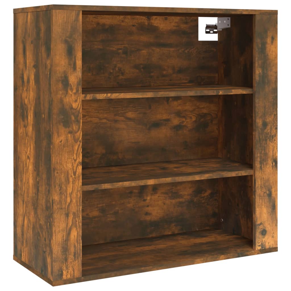 vidaXL Dulap de perete, stejar fumuriu, 80x33x80 cm, lemn prelucrat vidaXL Dulap de perete, stejar fumuriu, 80x33x80 cm, lemn prelucrat