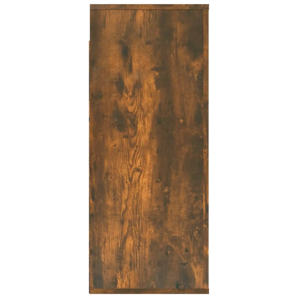 vidaXL Dulap de perete, stejar fumuriu, 80x33x80 cm, lemn prelucrat vidaXL Dulap de perete, stejar fumuriu, 80x33x80 cm, lemn prelucrat