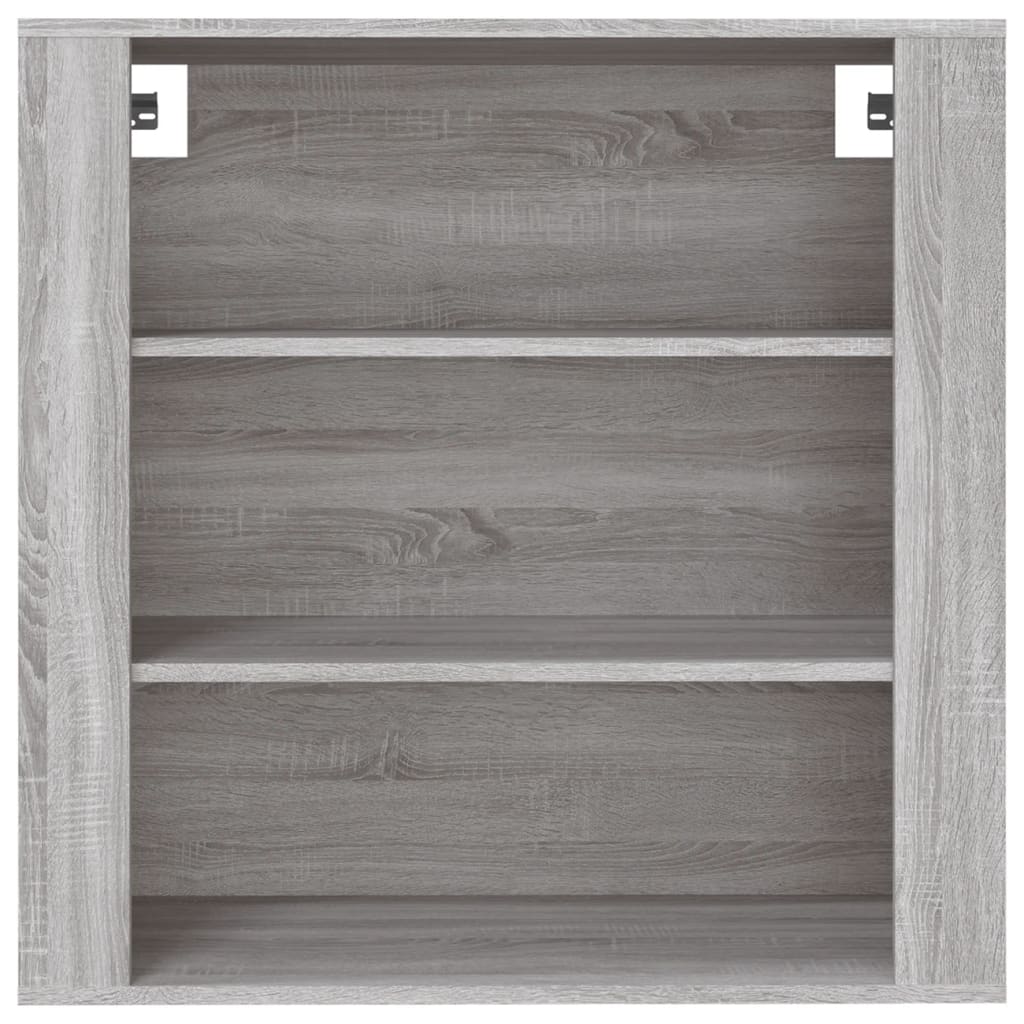 vidaXL Dulap de perete, gri sonoma,80x33x80 cm, lemn prelucrat vidaXL Dulap de perete, gri sonoma,80x33x80 cm, lemn prelucrat