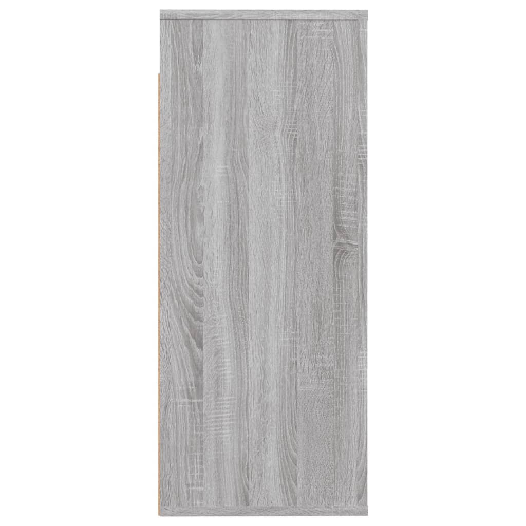 vidaXL Dulap de perete, gri sonoma,80x33x80 cm, lemn prelucrat vidaXL Dulap de perete, gri sonoma,80x33x80 cm, lemn prelucrat