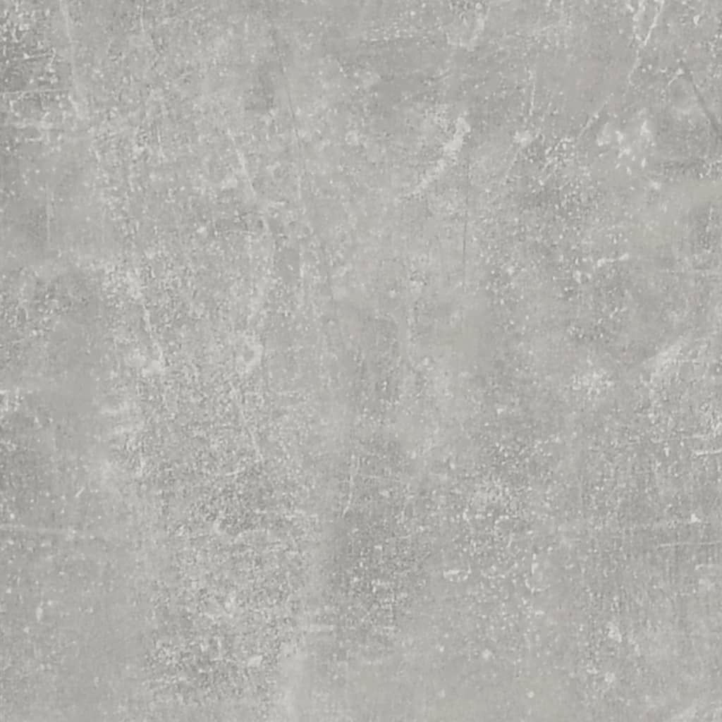 vidaXL Cărucior de birou, gri beton, 60x45x60 cm, lemn prelucrat