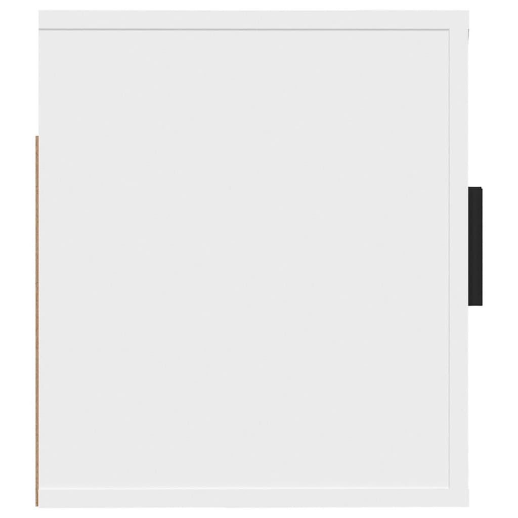 vidaXL Dulap TV cu montaj pe perete, alb, 57x34,5x40 cm vidaXL Dulap TV cu montaj pe perete, alb, 57x34,5x40 cm