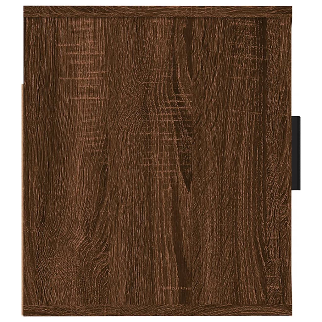 vidaXL Dulap TV montat pe perete, stejar maro, 57x34,5x40 cm