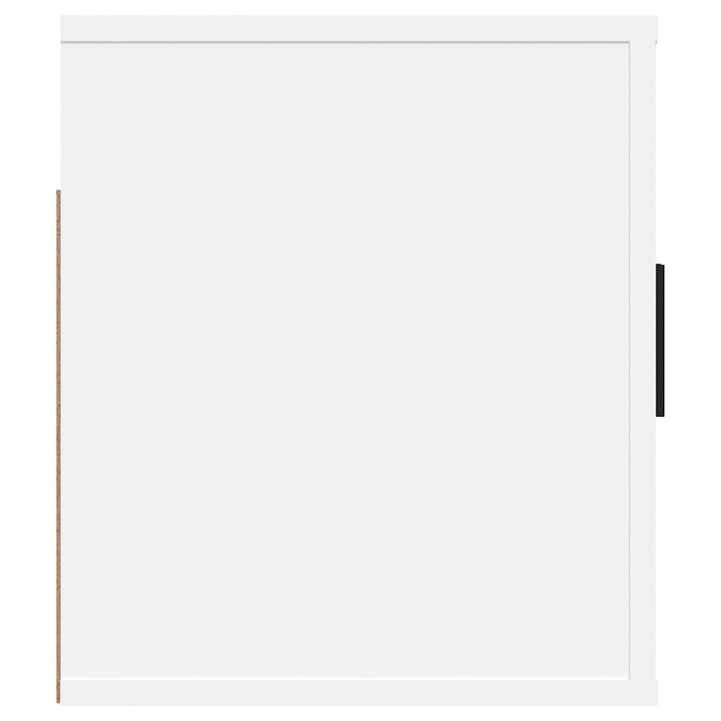 vidaXL Dulap TV montat pe perete, alb, 100x34,5x40 cm