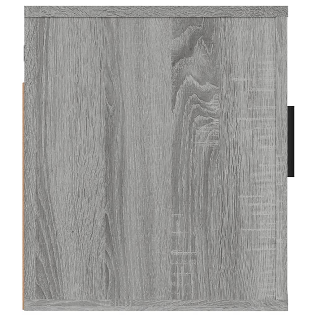 vidaXL Dulapuri TV montate pe perete 2 buc. gri sonoma 40x34,5x40 cm