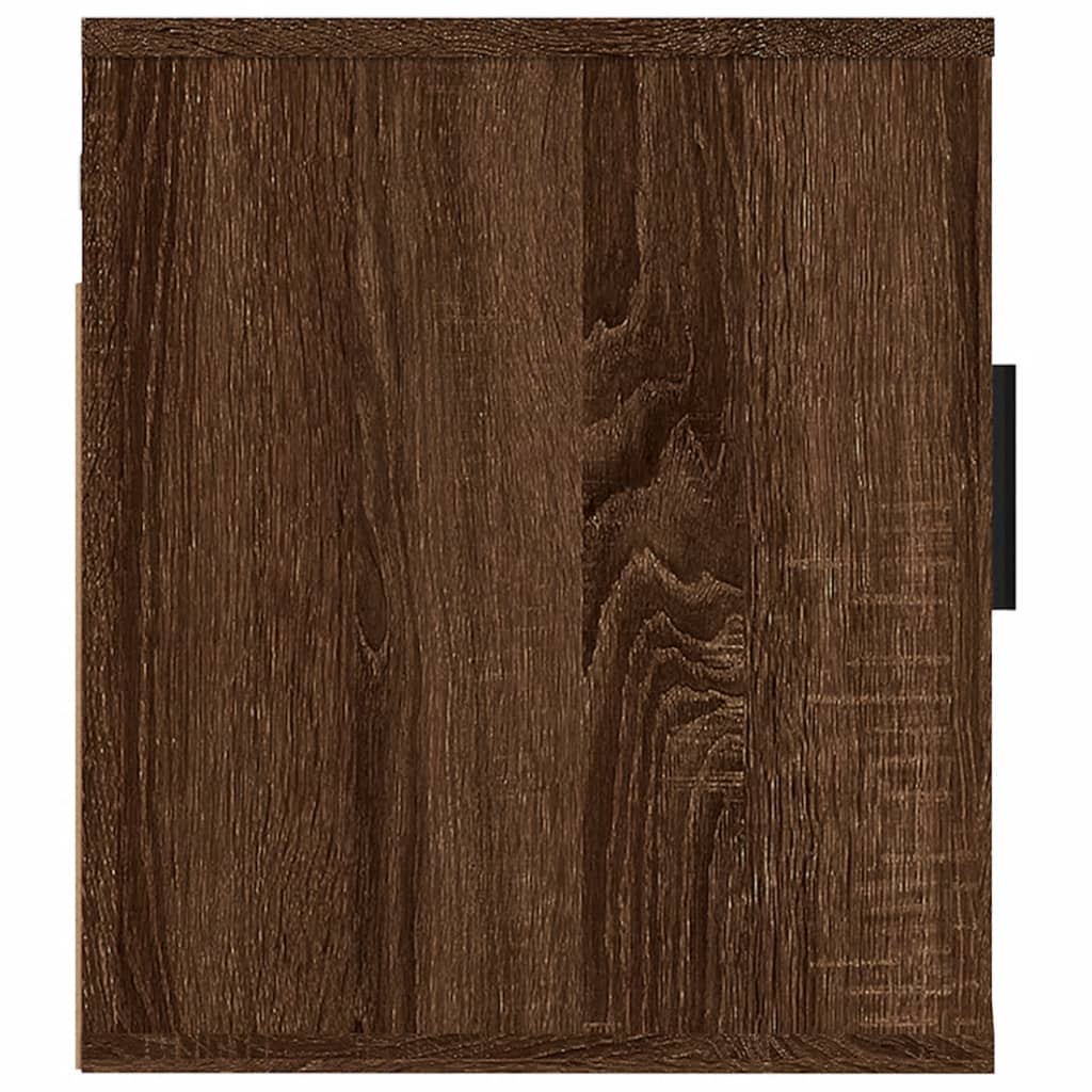 vidaXL Dulapuri TV montate pe perete 2 buc. stejar maro 40x34,5x40 cm