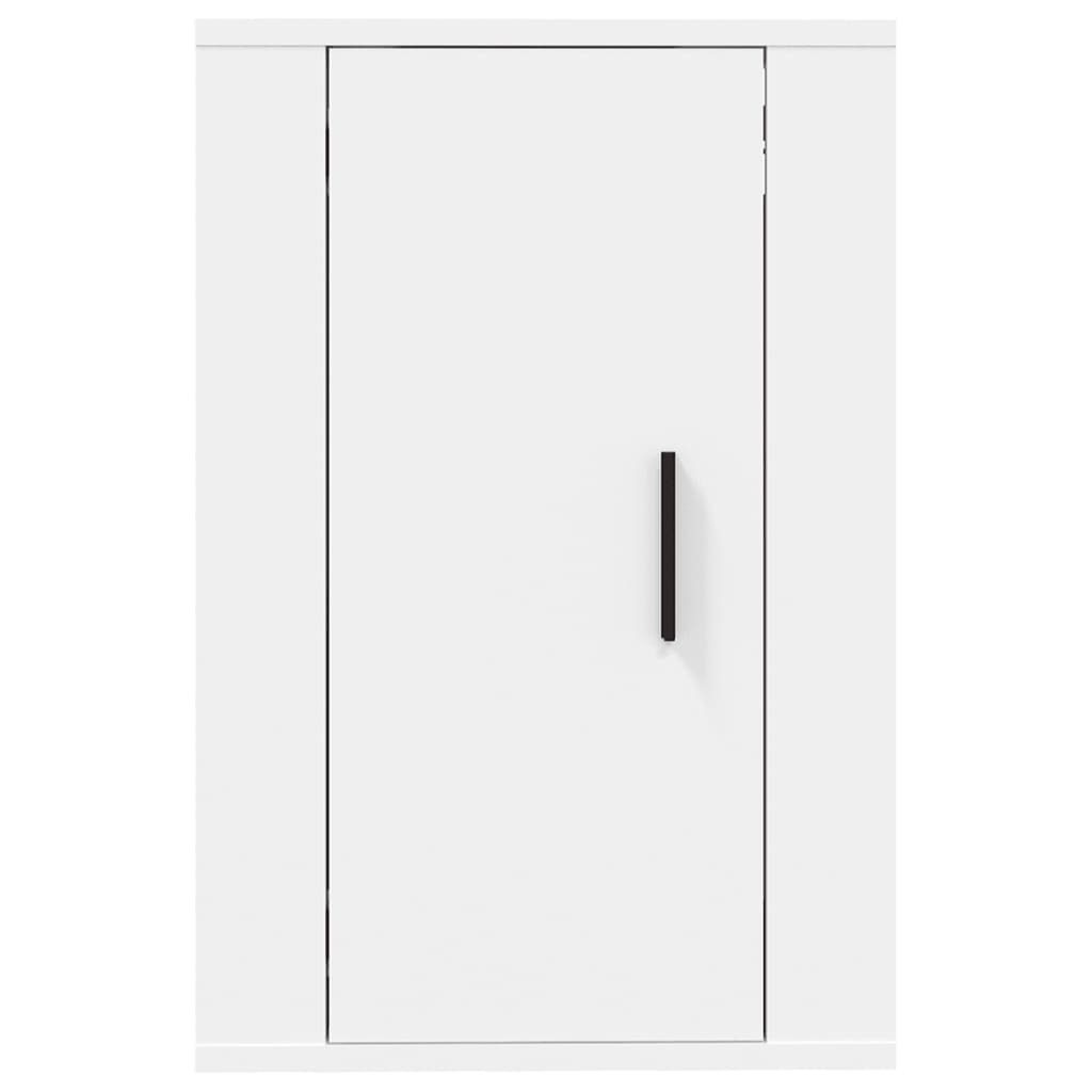vidaXL Dulapuri TV montate pe perete, 2 buc., alb, 40x34,5x60 cm vidaXL Dulapuri TV montate pe perete, 2 buc., alb, 40x34,5x60 cm