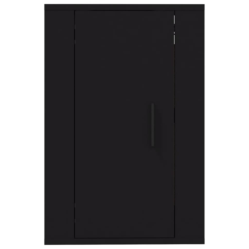vidaXL Dulapuri TV montate pe perete, 2 buc., negru, 40x34,5x60 cm vidaXL Dulapuri TV montate pe perete, 2 buc., negru, 40x34,5x60 cm