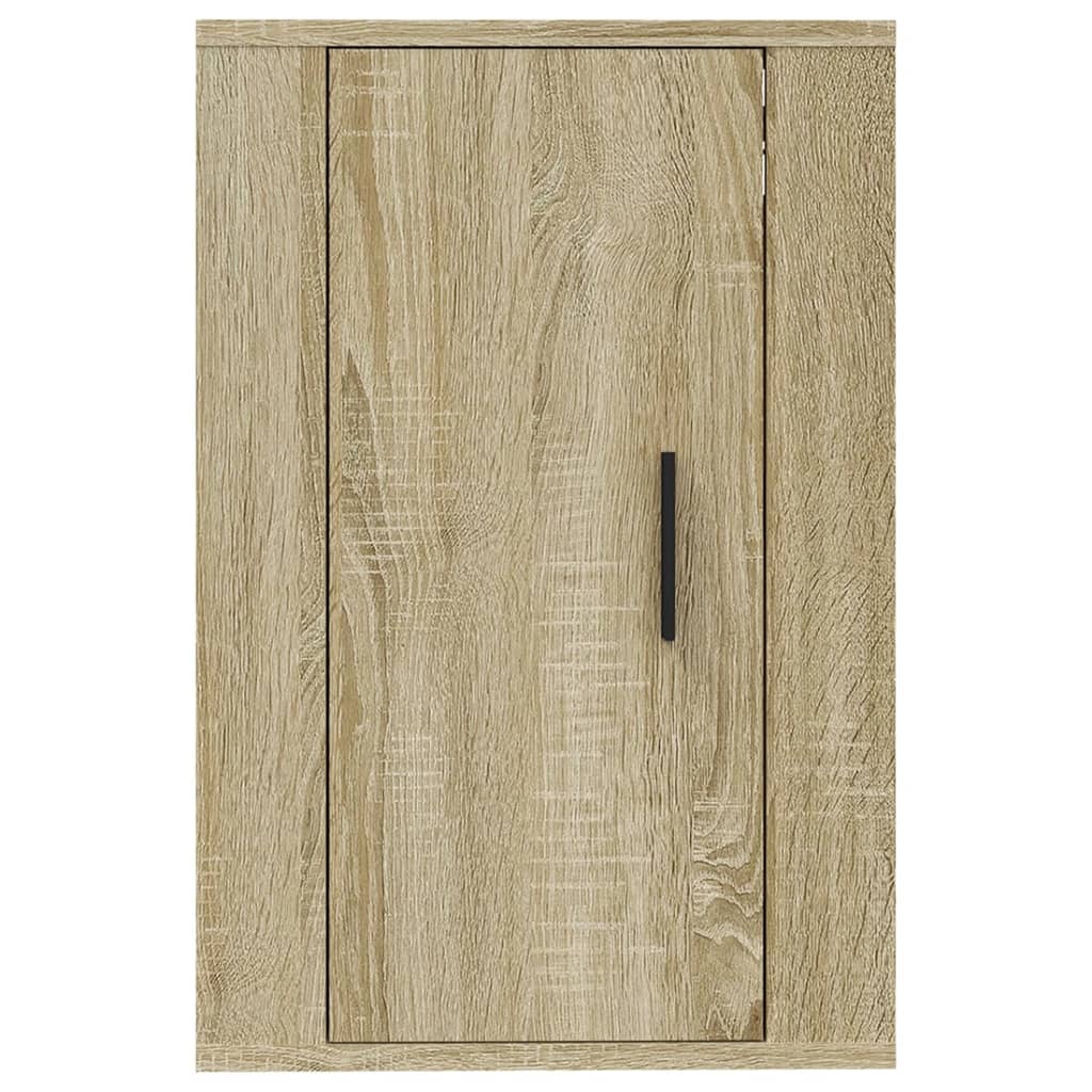 vidaXL Dulap TV montat pe perete, stejar sonoma, 40x34,5x60 cm