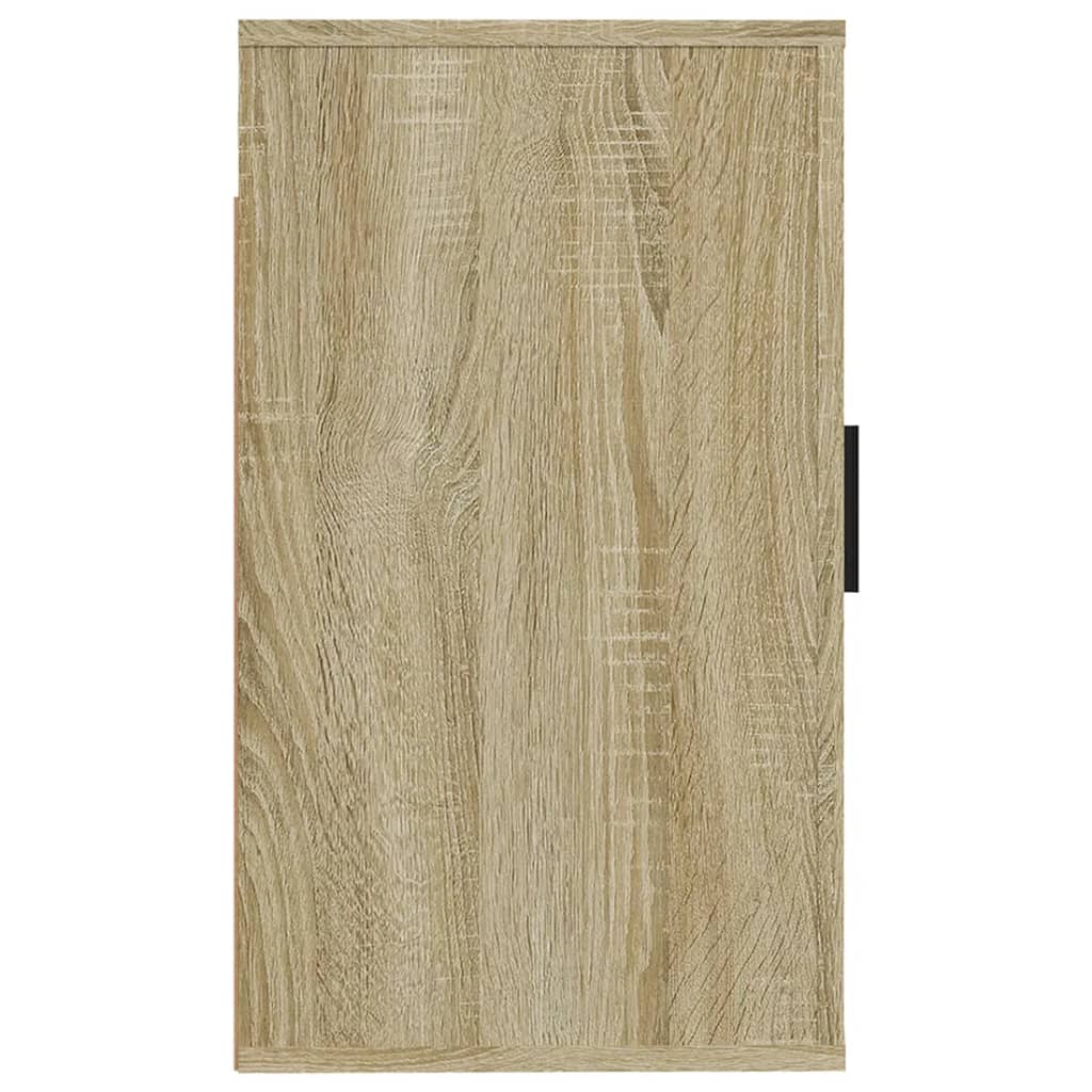 vidaXL Dulap TV montat pe perete, stejar sonoma, 40x34,5x60 cm