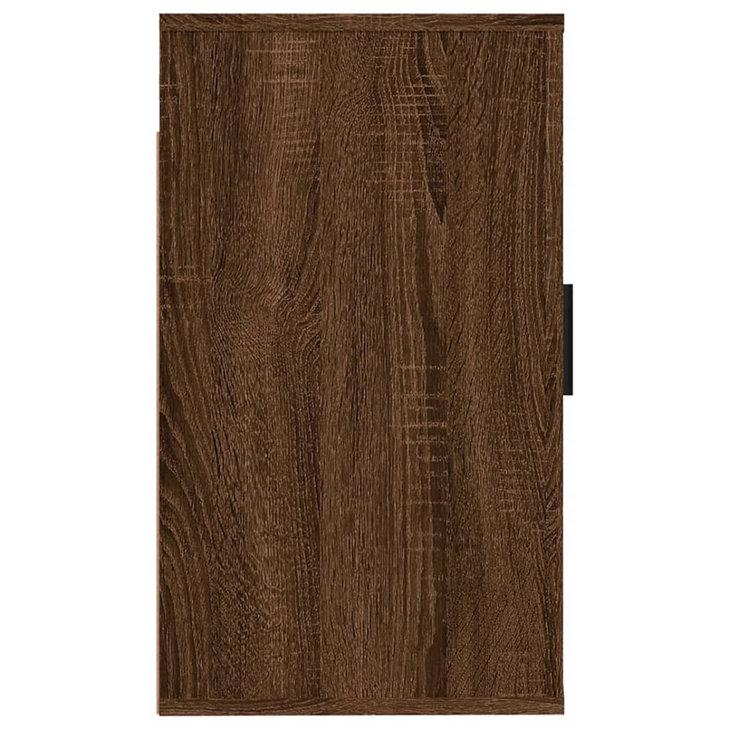 vidaXL Dulapuri TV montate pe perete 2 buc. stejar maro 40x34,5x60 cm