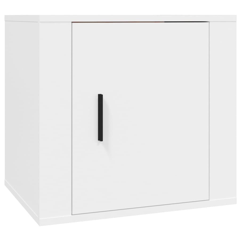 vidaXL Noptiere, 2 buc., alb, 50x39x47 cm vidaXL Noptiere, 2 buc., alb, 50x39x47 cm