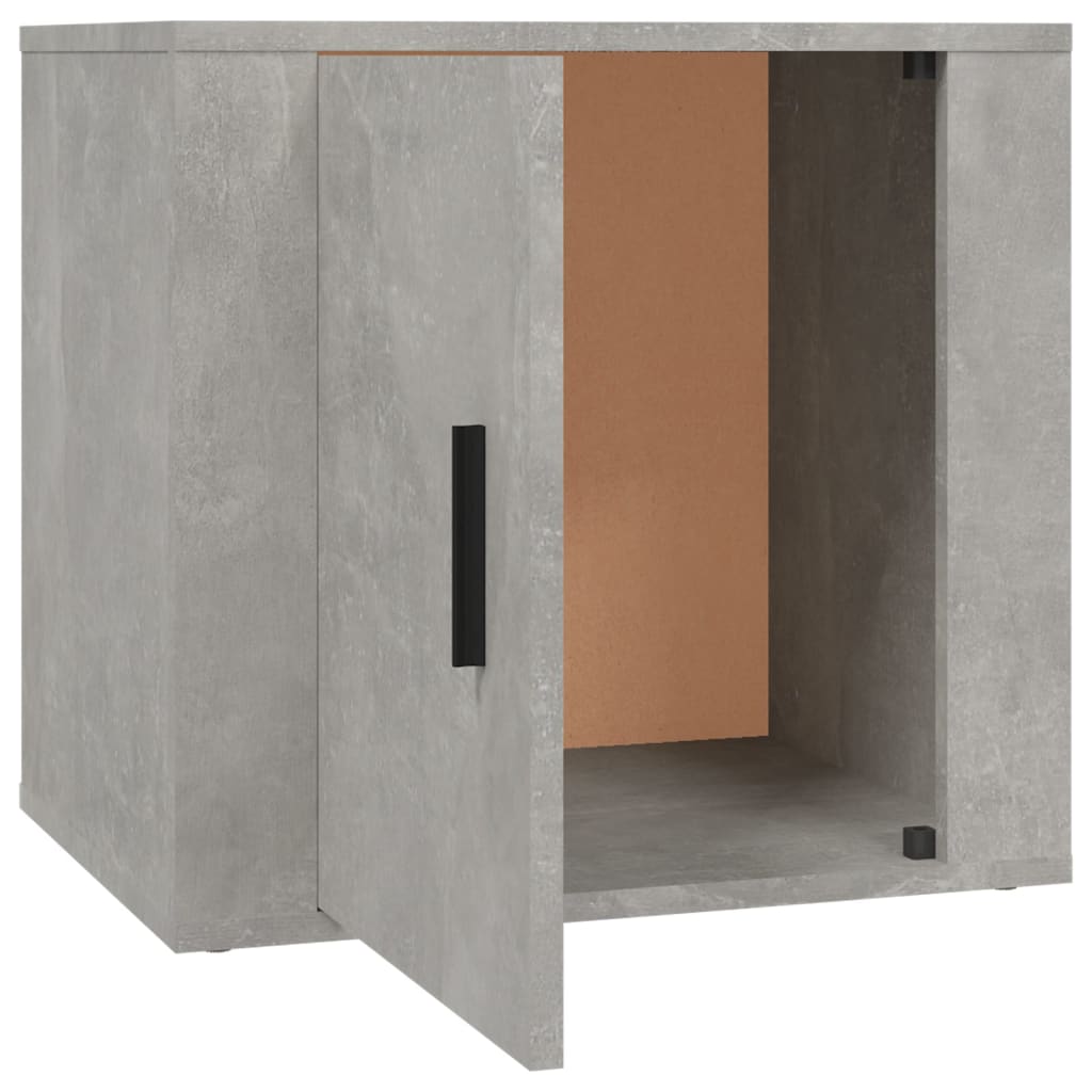 vidaXL Noptieră, gri beton, 50x39x47 cm vidaXL Noptieră, gri beton, 50x39x47 cm
