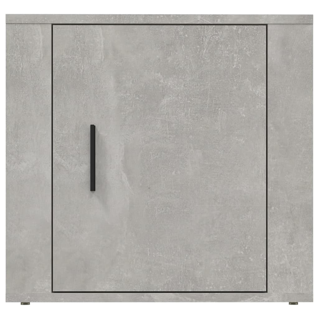 vidaXL Noptiere, 2 buc., gri beton, 50x39x47 cm vidaXL Noptiere, 2 buc., gri beton, 50x39x47 cm