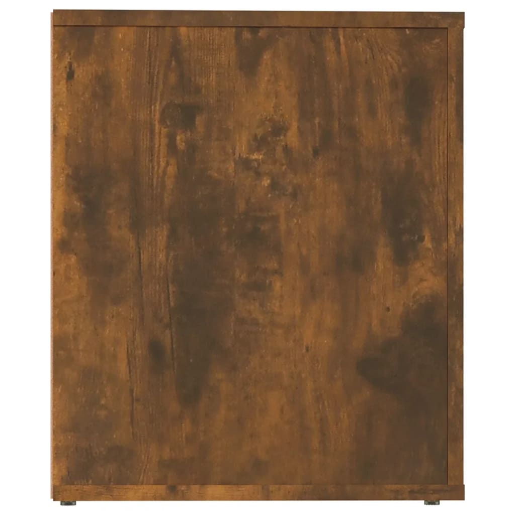 vidaXL Noptiere, 2 buc., stejar fumuriu, 50x39x47 cm vidaXL Noptiere, 2 buc., stejar fumuriu, 50x39x47 cm