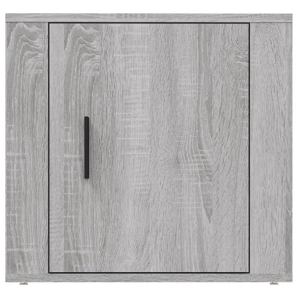 vidaXL Noptiere, 2 buc., gri sonoma, 50x39x47 cm vidaXL Noptiere, 2 buc., gri sonoma, 50x39x47 cm