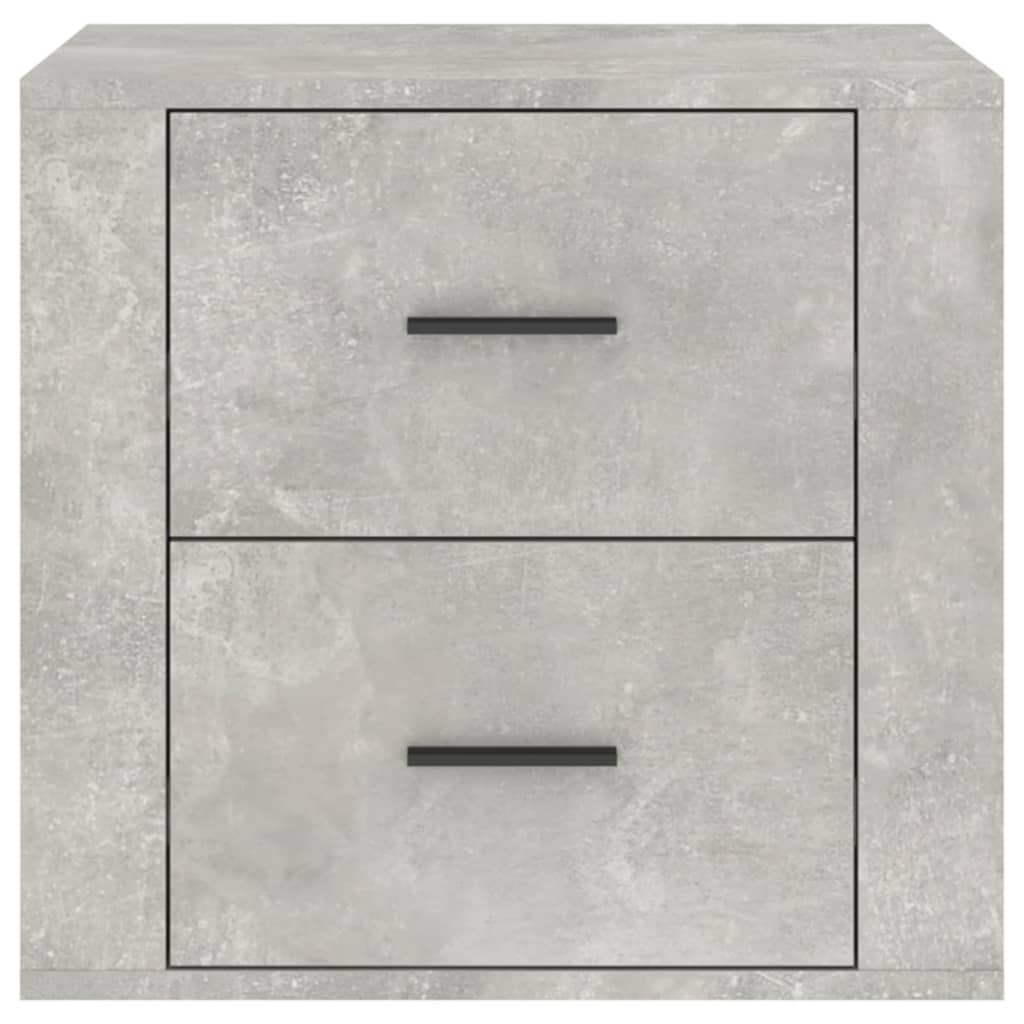 vidaXL Noptieră, gri beton, 50x39x47 cm vidaXL Noptieră, gri beton, 50x39x47 cm