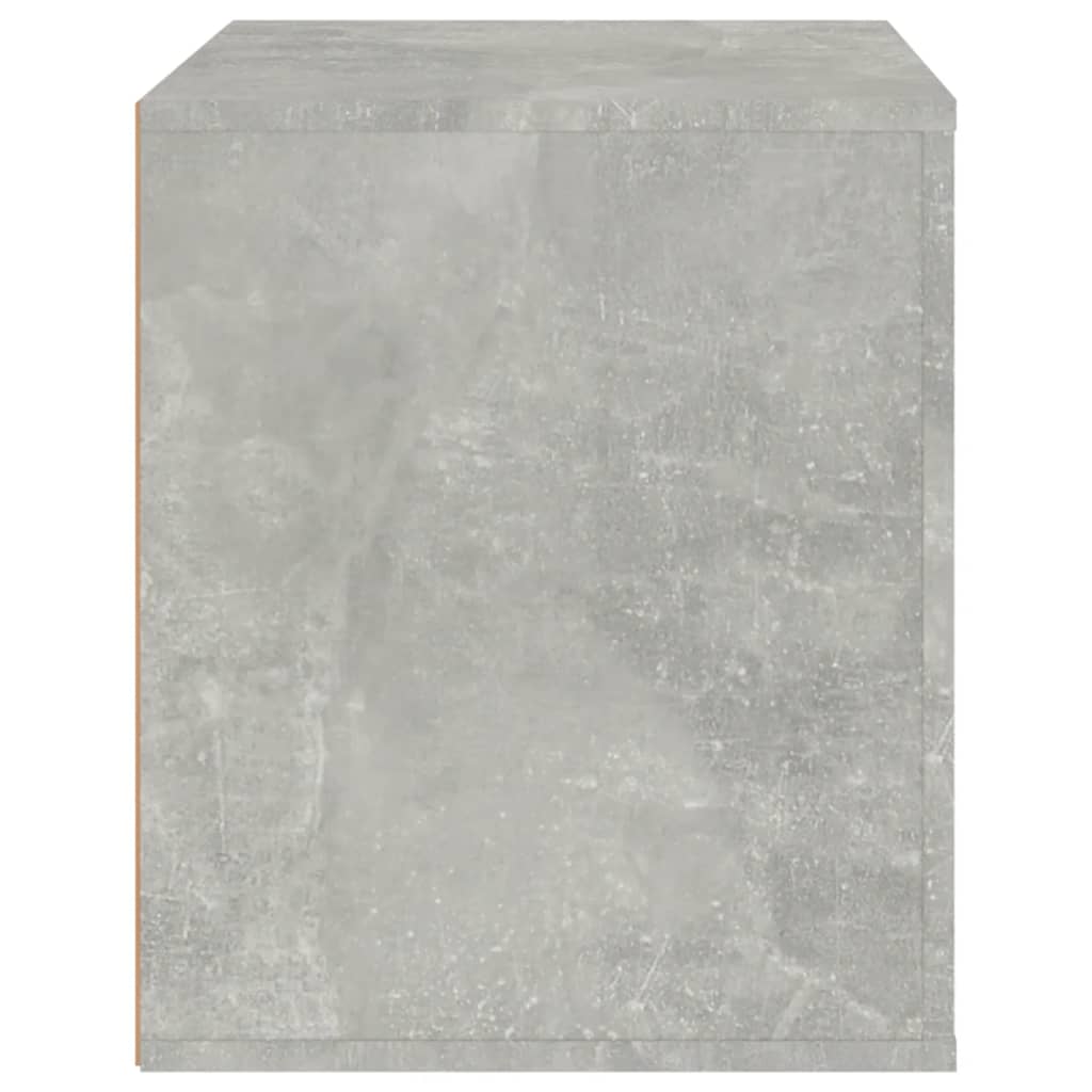 vidaXL Noptieră, gri beton, 50x39x47 cm vidaXL Noptieră, gri beton, 50x39x47 cm