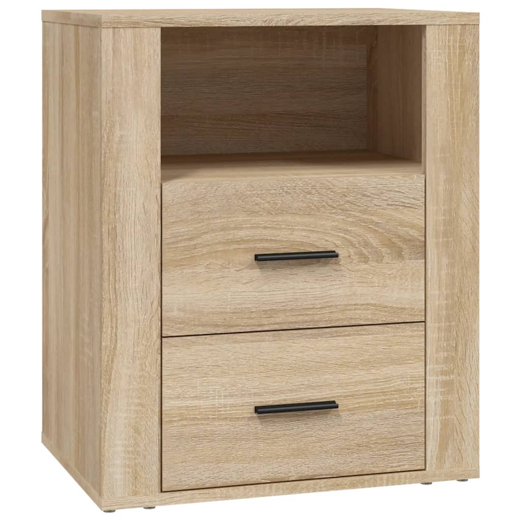 vidaXL Noptieră, stejar sonoma, 50x36x60 cm, lemn prelucrat vidaXL Noptieră, stejar sonoma, 50x36x60 cm, lemn prelucrat