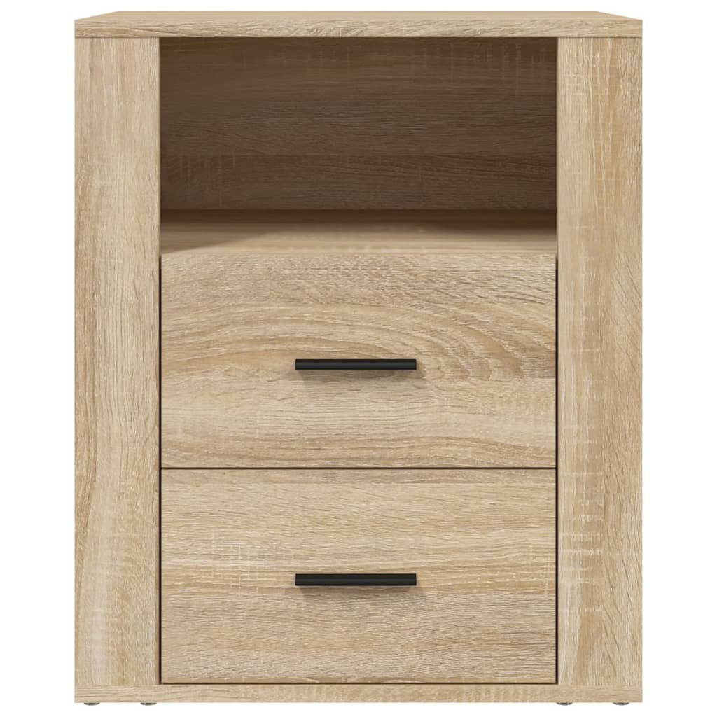 vidaXL Noptieră, stejar sonoma, 50x36x60 cm, lemn prelucrat vidaXL Noptieră, stejar sonoma, 50x36x60 cm, lemn prelucrat