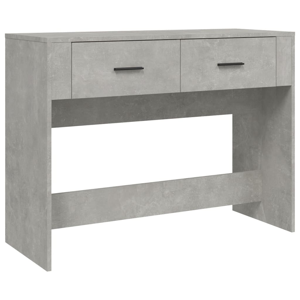 vidaXL Măsuță consolă, gri beton, 100x39x75 cm, lemn prelucrat vidaXL Măsuță consolă, gri beton, 100x39x75 cm, lemn prelucrat