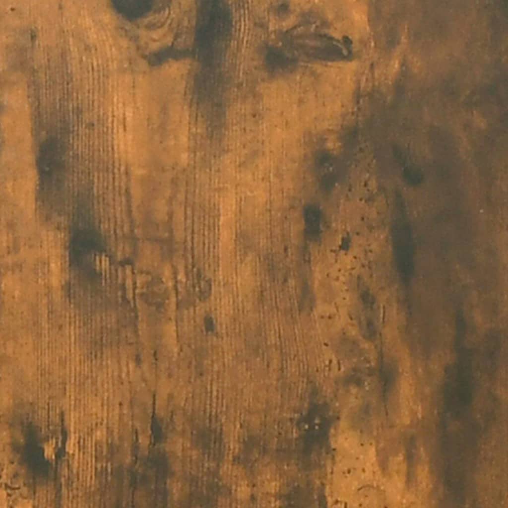 vidaXL Cărucior de bucătărie stejar fumuriu 60x45x80 cm lemn prelucrat vidaXL Cărucior de bucătărie stejar fumuriu 60x45x80 cm lemn prelucrat