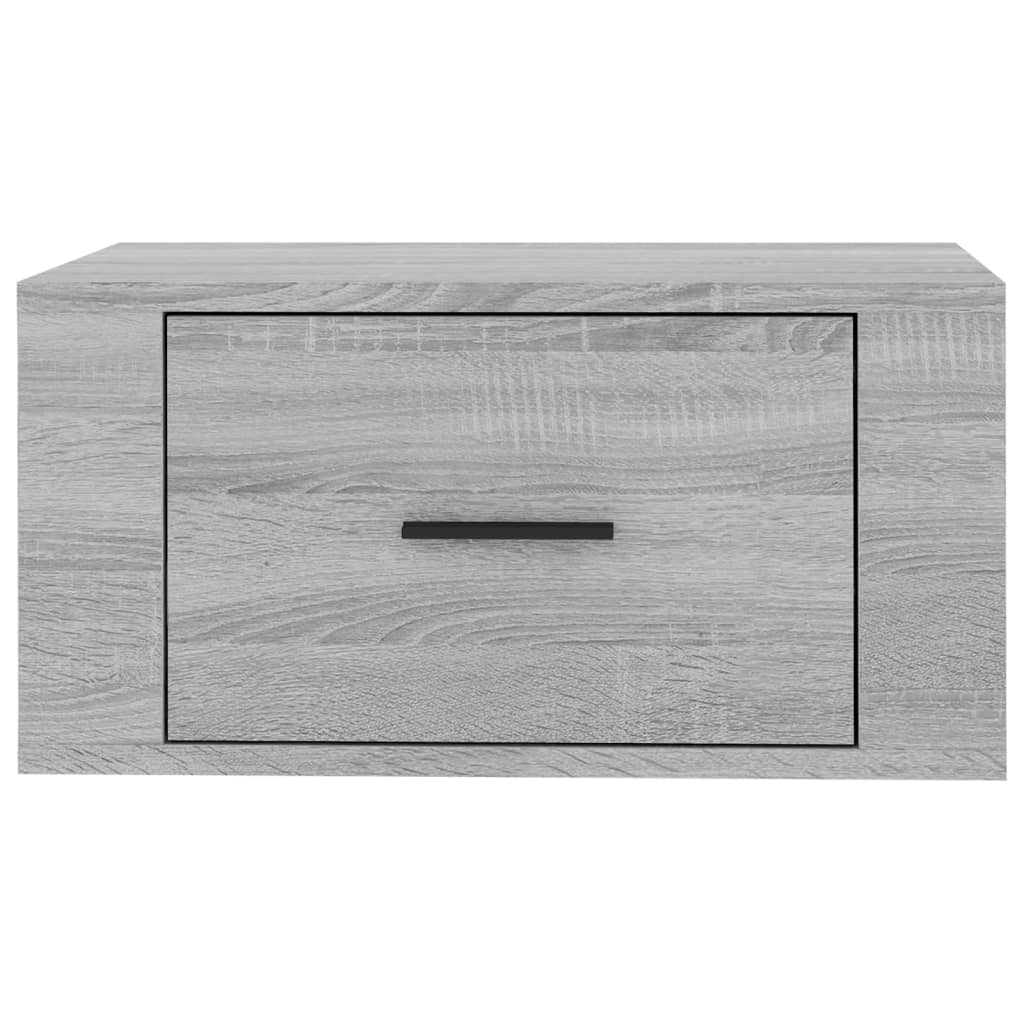 vidaXL Noptieră de perete, gri sonoma, 50x36x25 cm vidaXL Noptieră de perete, gri sonoma, 50x36x25 cm