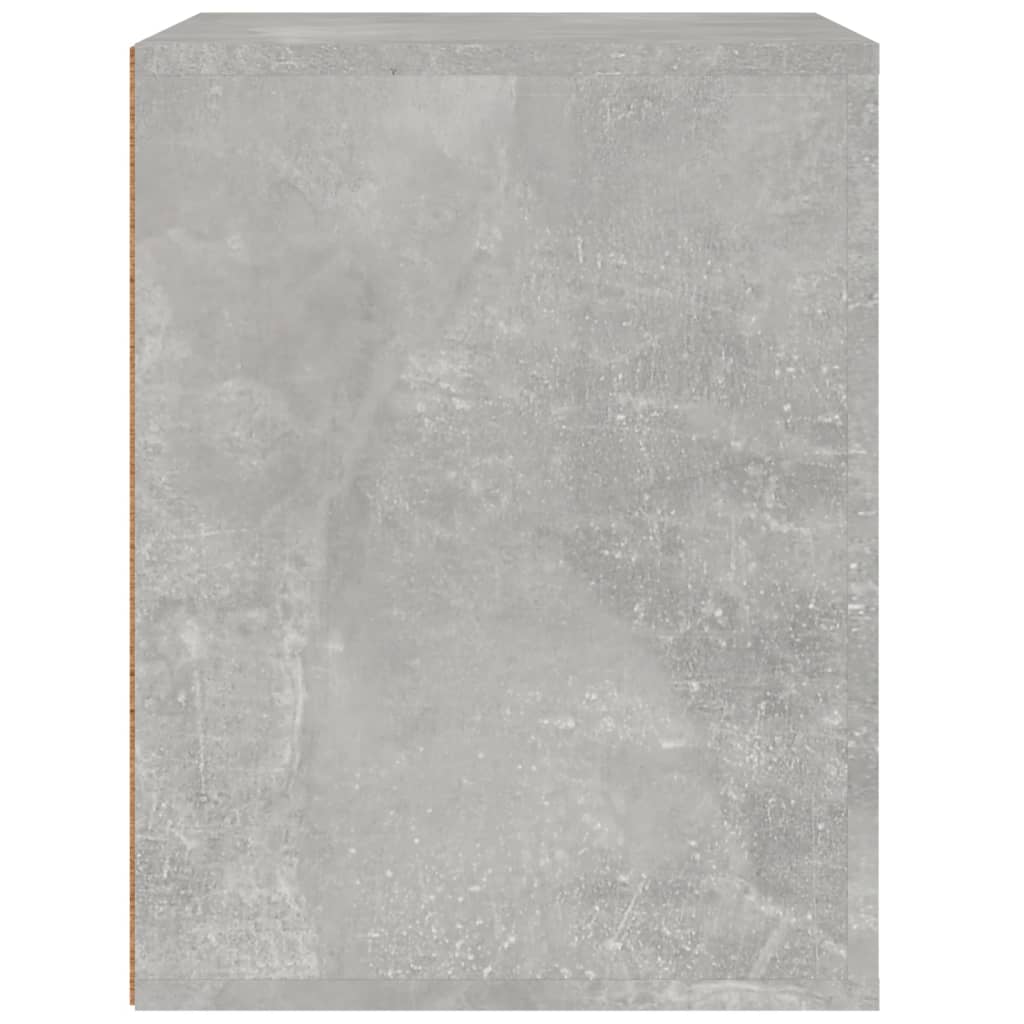 vidaXL Noptieră de perete, gri beton, 50x36x47 cm vidaXL Noptieră de perete, gri beton, 50x36x47 cm