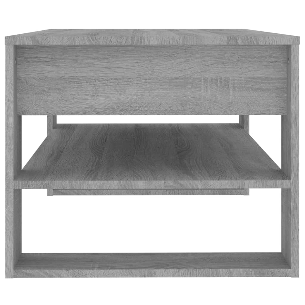 vidaXL Măsuță de cafea, gri sonoma, 102x55x45 cm, lemn prelucrat