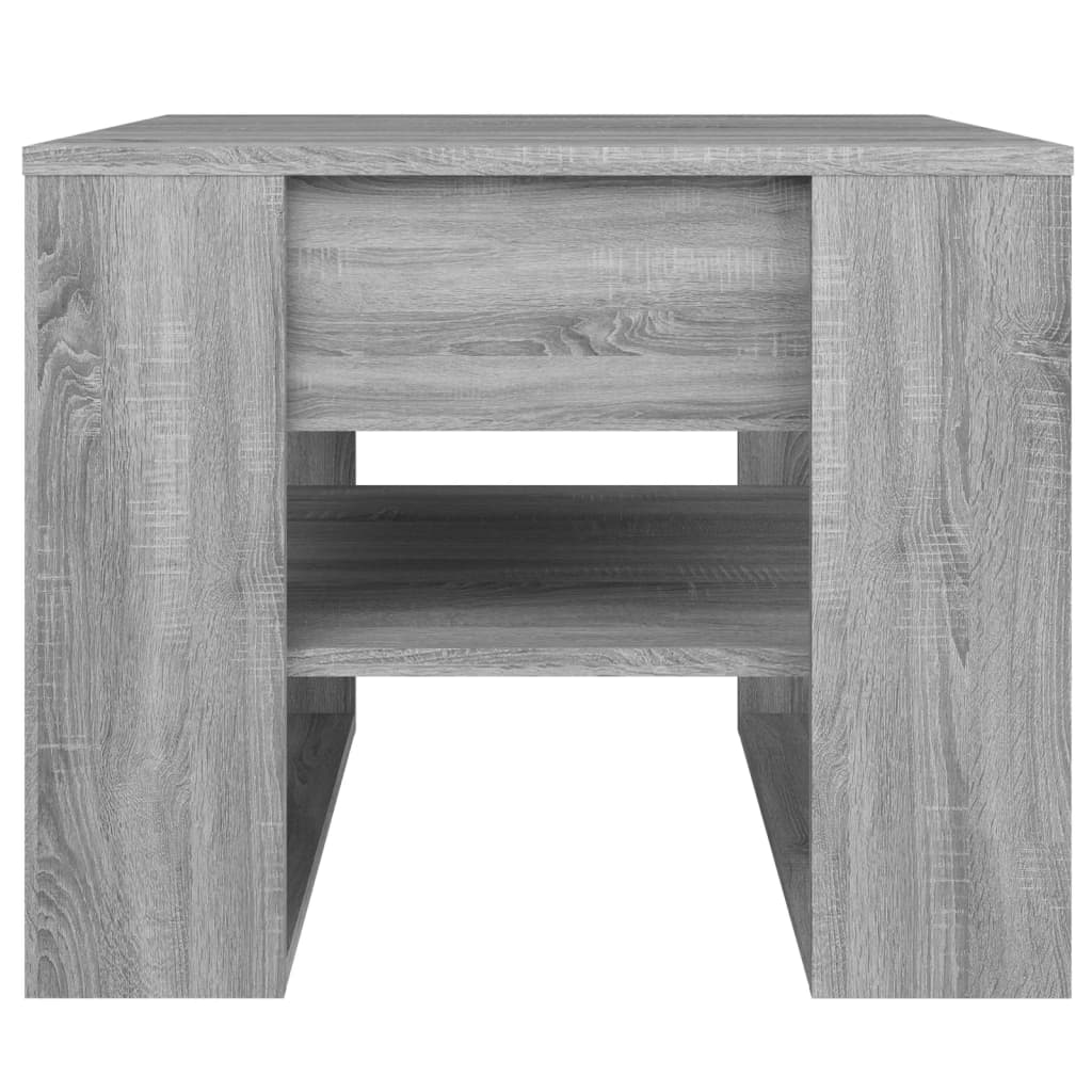 vidaXL Măsuță de cafea, gri sonoma, 55,5x55x45 cm, lemn prelucrat