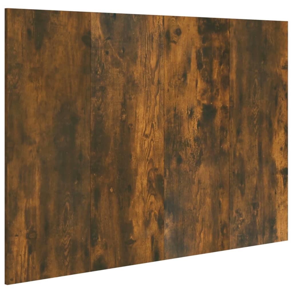 vidaXL Tăblie de pat, stejar afumat, 120x1,5x80 cm, lemn compozit