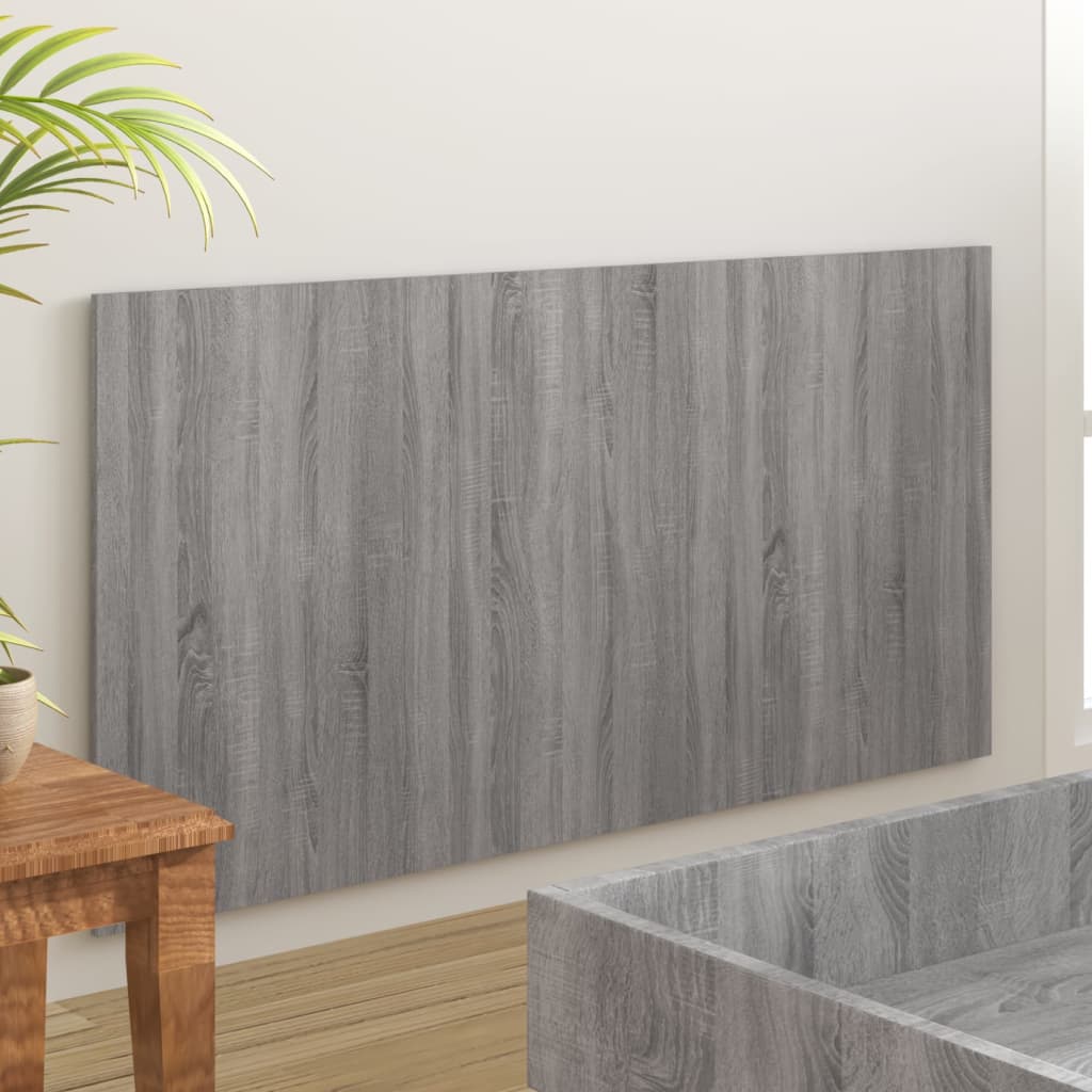 vidaXL Tăblie de pat, gri sonoma, 160x1,5x80 cm, lemn compozit vidaXL Tăblie de pat, gri sonoma, 160x1,5x80 cm, lemn compozit