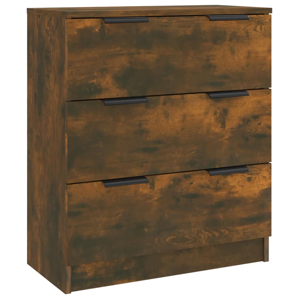 vidaXL Dulap, stejar fumuriu, 60x30x70 cm, lemn prelucrat