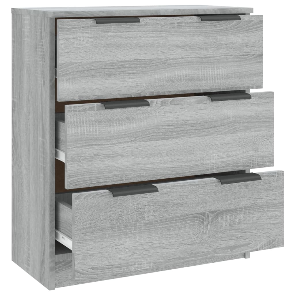 vidaXL Dulap, sonoma gri, 60x30x70 cm, lemn prelucrat