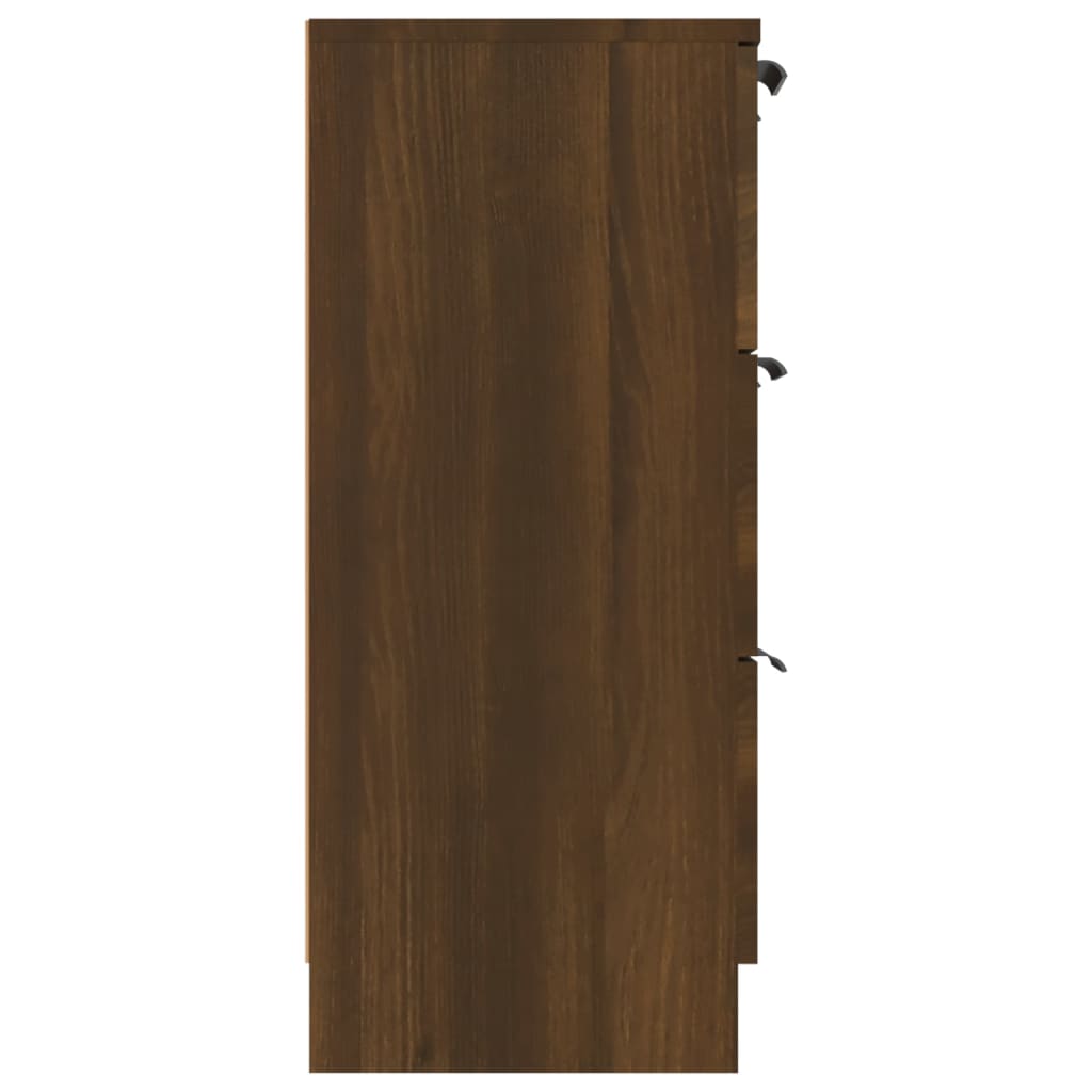 vidaXL Dulap, stejar maro, 60x30x70 cm, lemn prelucrat