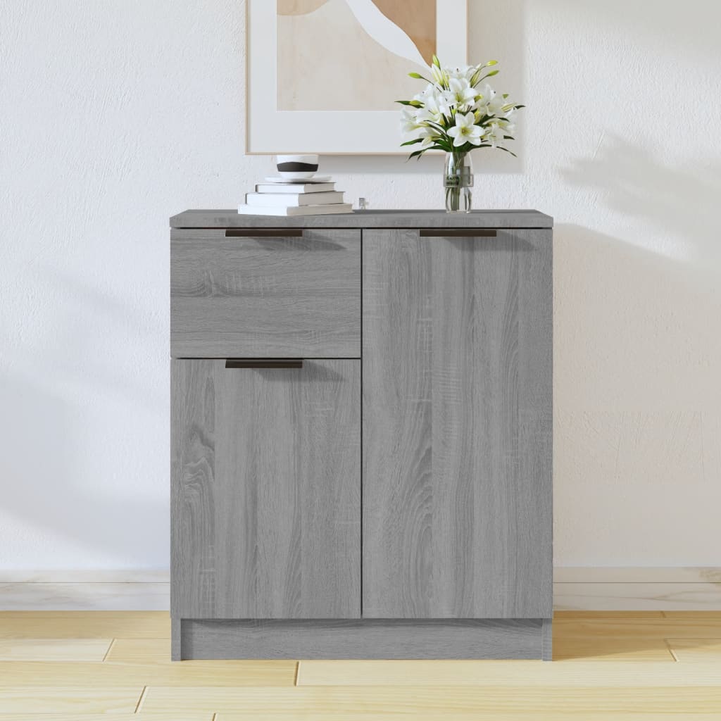 vidaXL Dulap, sonoma gri, 60x30x70 cm, lemn prelucrat