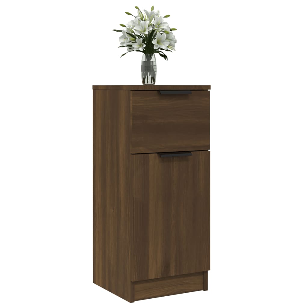 vidaXL Dulap, stejar maro, 30x30x70 cm, lemn prelucrat